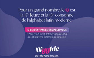 Wyylde, le site de rencontres sexuelles pour publics avertis s’affiche en 4X3