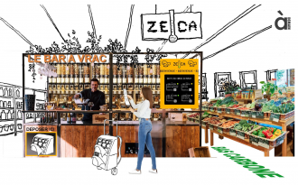 L’agence À Demain crée Zeca, le supermarché à objectif zéro déchet.